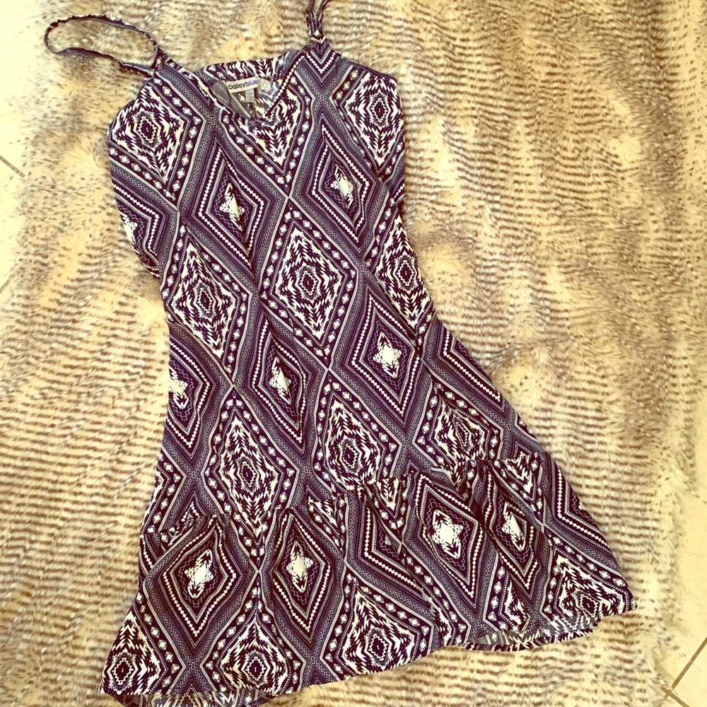 NWOT-BOHO VINTAGE FLORAL PRINT SUNDRESS